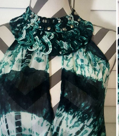 🌴Bohemian🌴Tropical🌴 Maxy Dress NWOT! - Picture 2 of 7